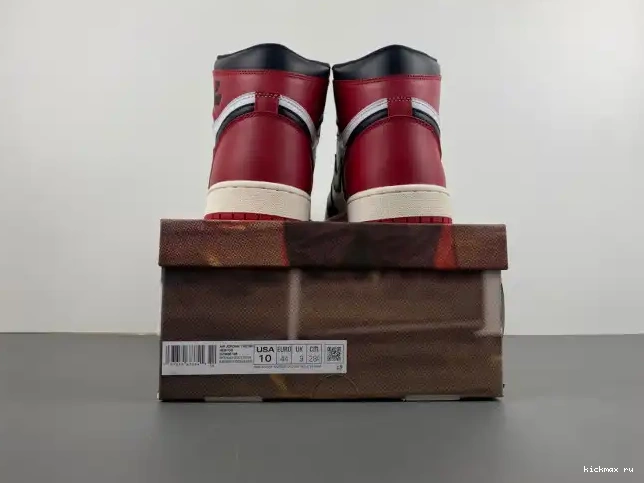Rep Kickmax 1 High DZ5485-106 Reimagined Black Jordan Air Toe OG 0508